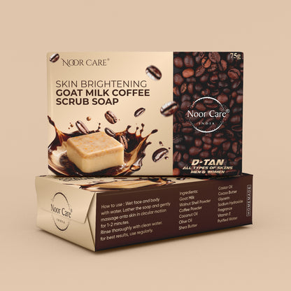 Skin Brightening Coffee Soap