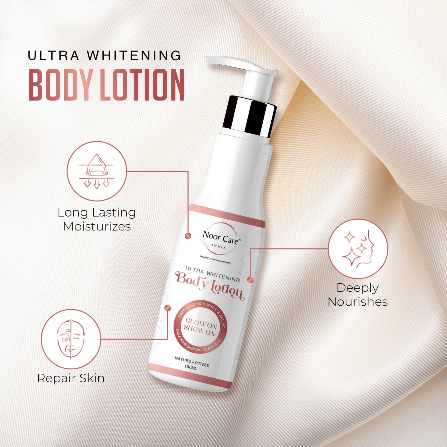 Ultra Glow Body Lotion with Natural Actives