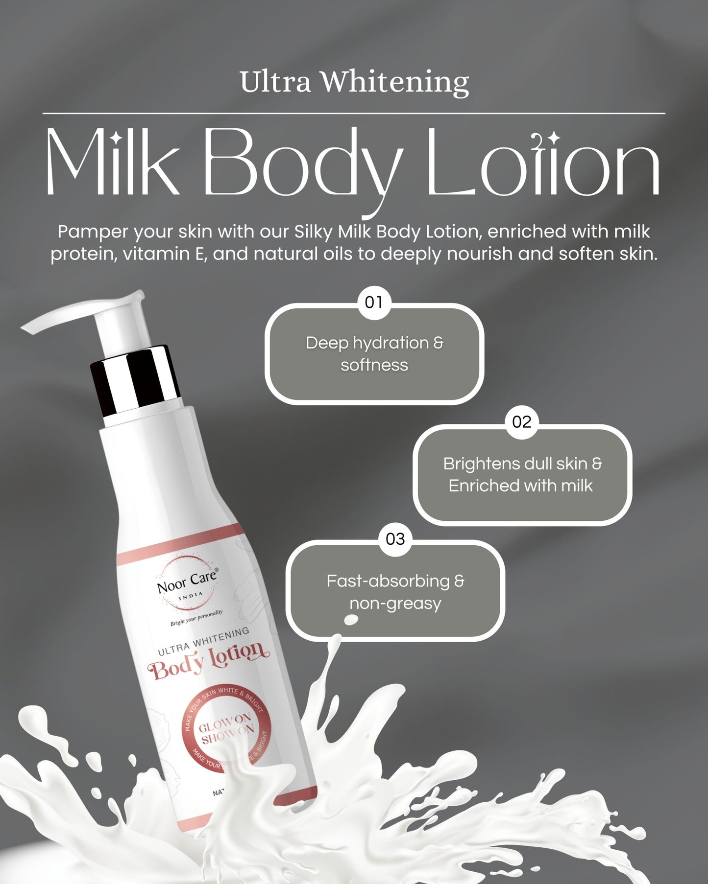 Ultra Glow Body Lotion with Natural Actives